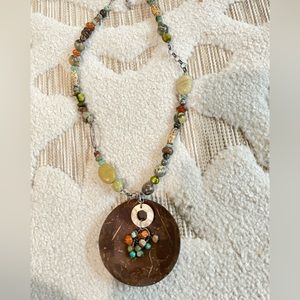 Kabkaban Leaf Pendant Necklace